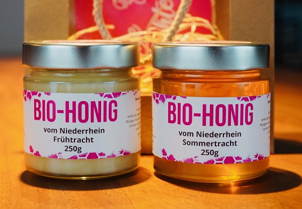 Weihnachten Geschenke Mitarbeiter Firmen Bio Imkerei Bienenkönig Niederrhein